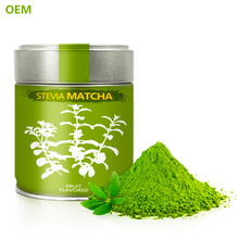 Thé matcha biologique sur le pouce